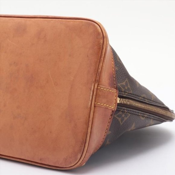 Louis Vuitton Alma Brwon Monogram Canvas Shoulder Bag - Picture 2 of 12